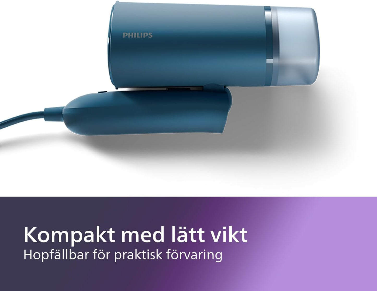 Philips 3000 Series handhållen steamer - 1000W.