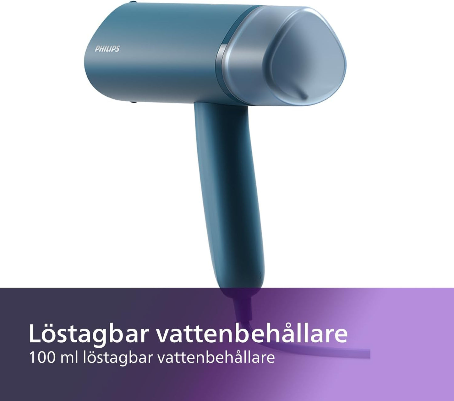 Philips 3000 Series handhållen steamer - 1000W.