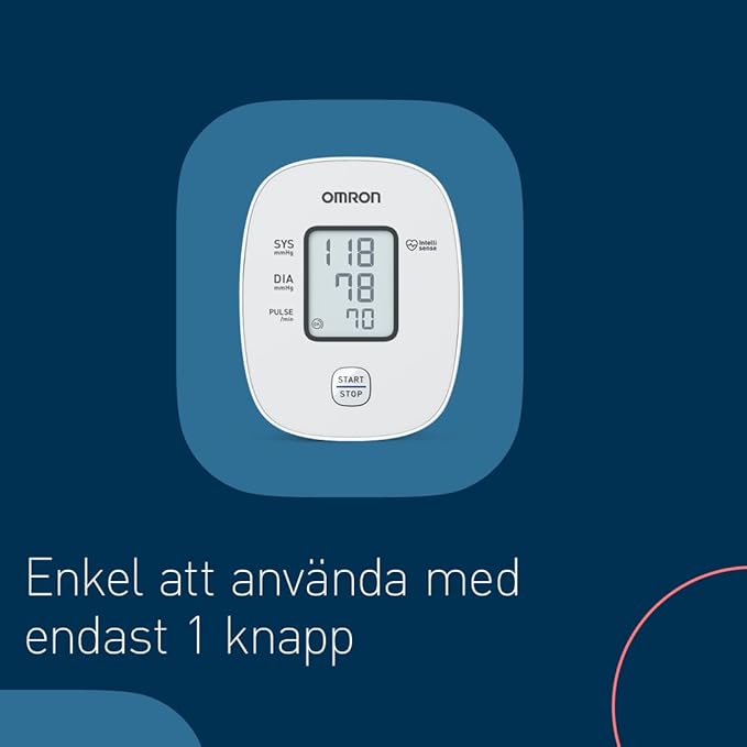 OMRON X2 Basic - Automatisk blodtrycksmätare för överarmen.