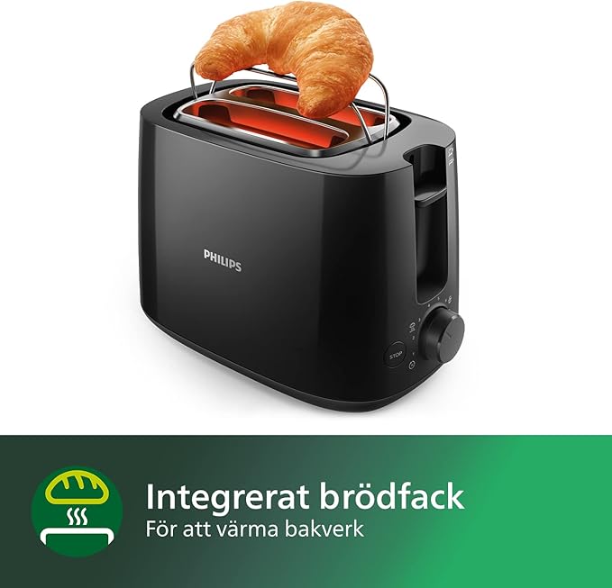 Philips Daily Collection Brödrost – 2 Skivor