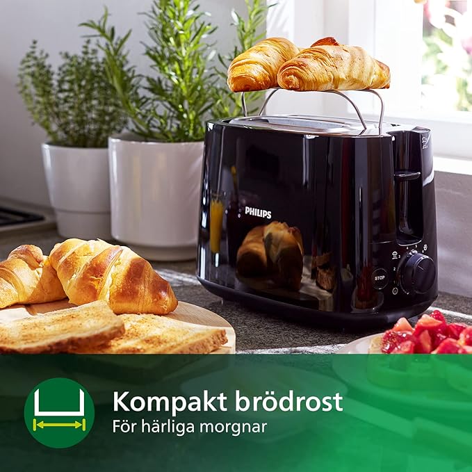 Philips Daily Collection Brödrost – 2 Skivor