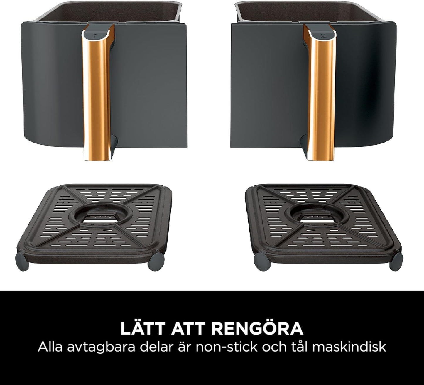 Ninja Foodi MAX dubbel zon luftfritös.