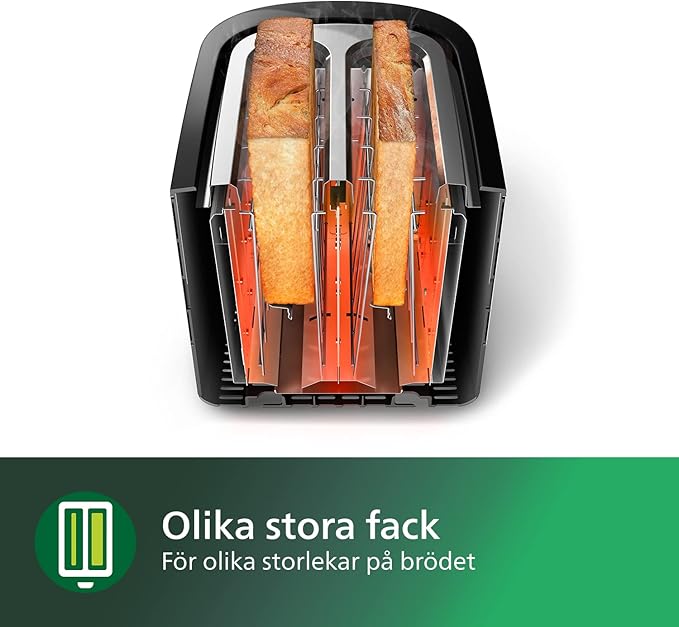 Philips Daily Collection Brödrost – 2 Skivor