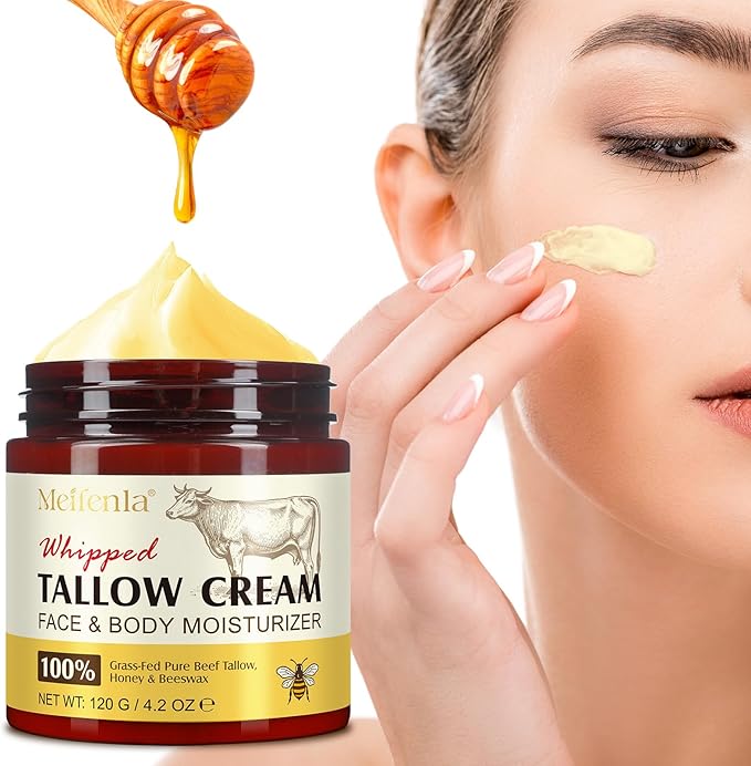 Beef Tallow Honey Balm Biff Tallow Skin Care