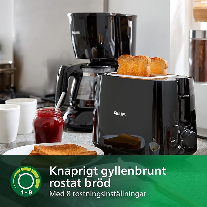 Philips Daily Collection Brödrost – 2 Skivor