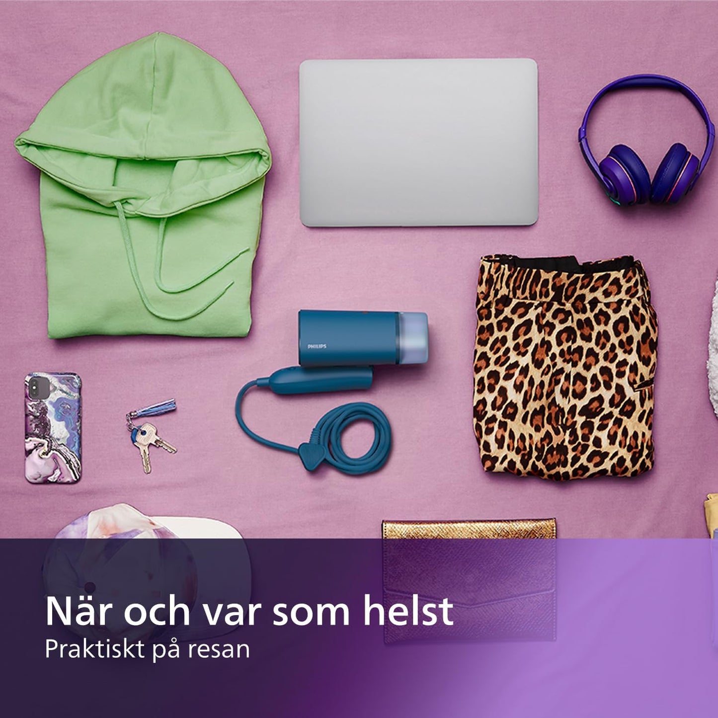 Philips 3000 Series handhållen steamer - 1000W.