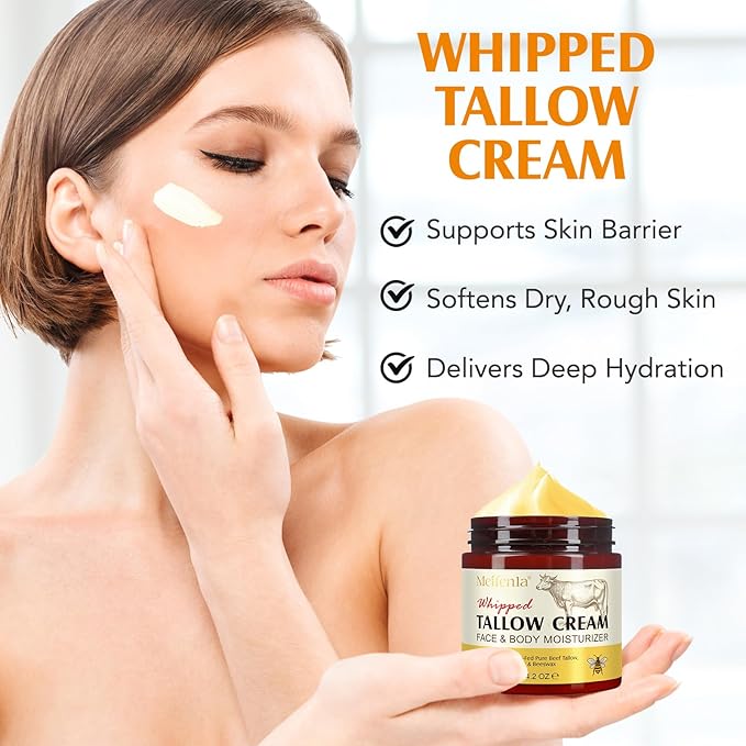 Beef Tallow Honey Balm Biff Tallow Skin Care