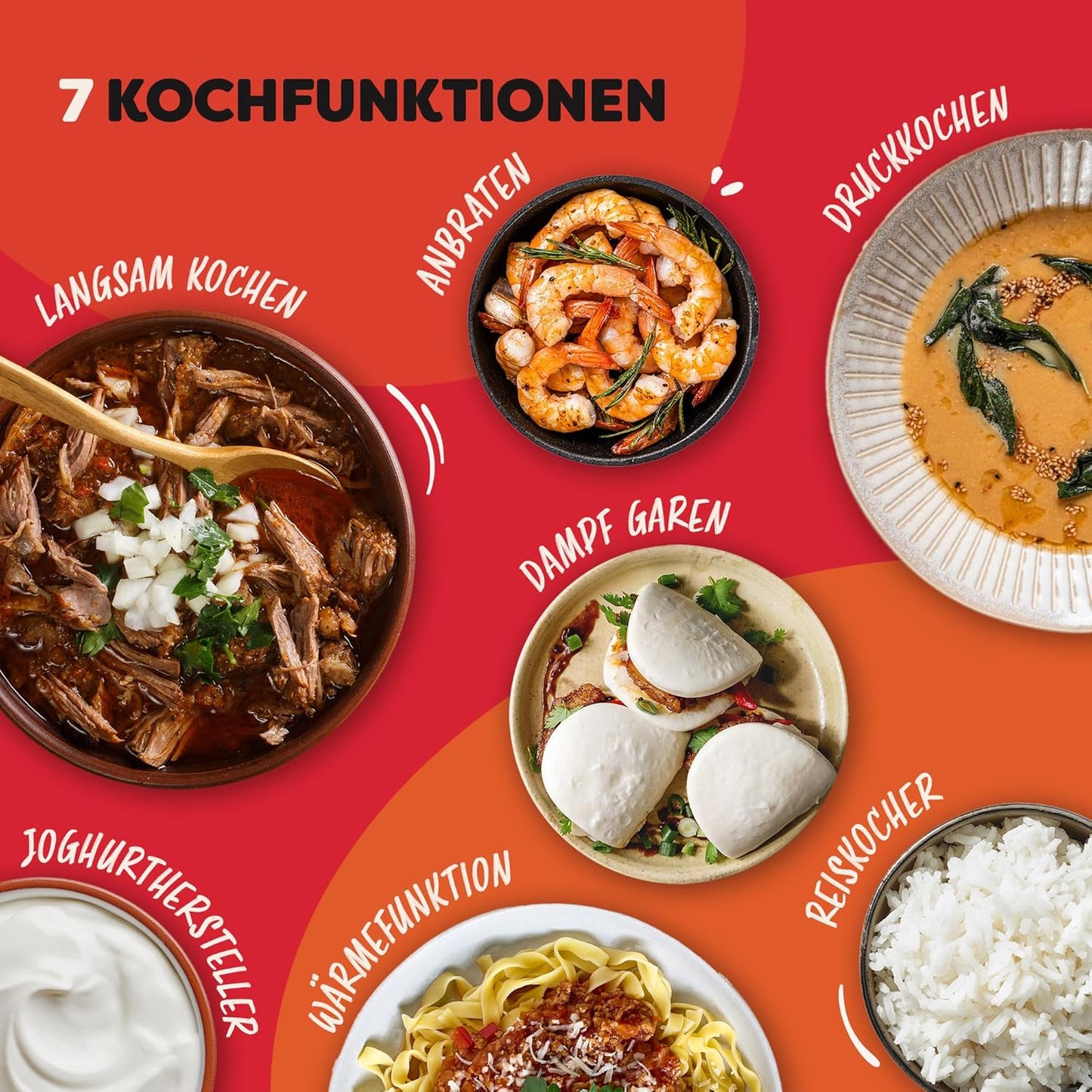 Instant Pot Duo 7 i 1 multifunktionell tryckkokare