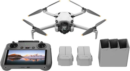 DJI Mini 4 Pro Fly More Combo med DJI RC 2 (fjärrkontroll på skärmen)