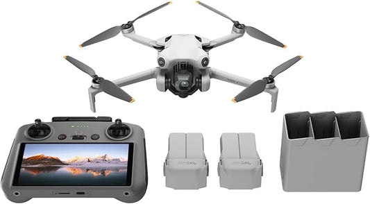 DJI Mini 4 Pro Fly More Combo med DJI RC 2 (fjärrkontroll på skärmen)