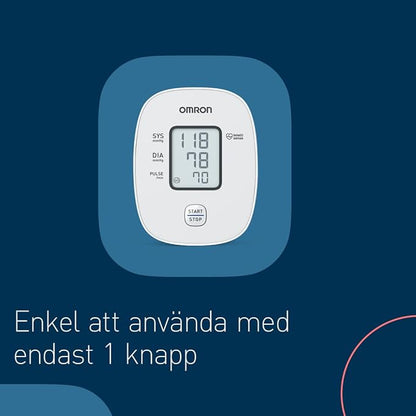 OMRON X2 Basic - Automatisk blodtrycksmätare för överarmen.