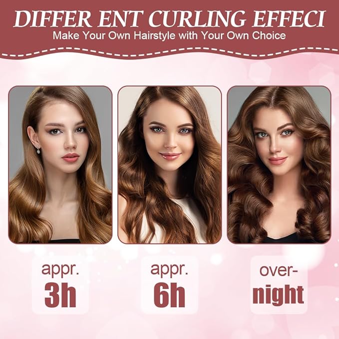 LOPHE 3 st Heatless Hair Curler