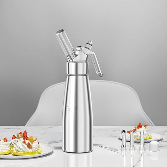 Newaner 500 ml grädddispenser/gräddsifon