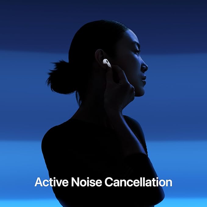 Apple AirPods 4 med aktiv brusreducering