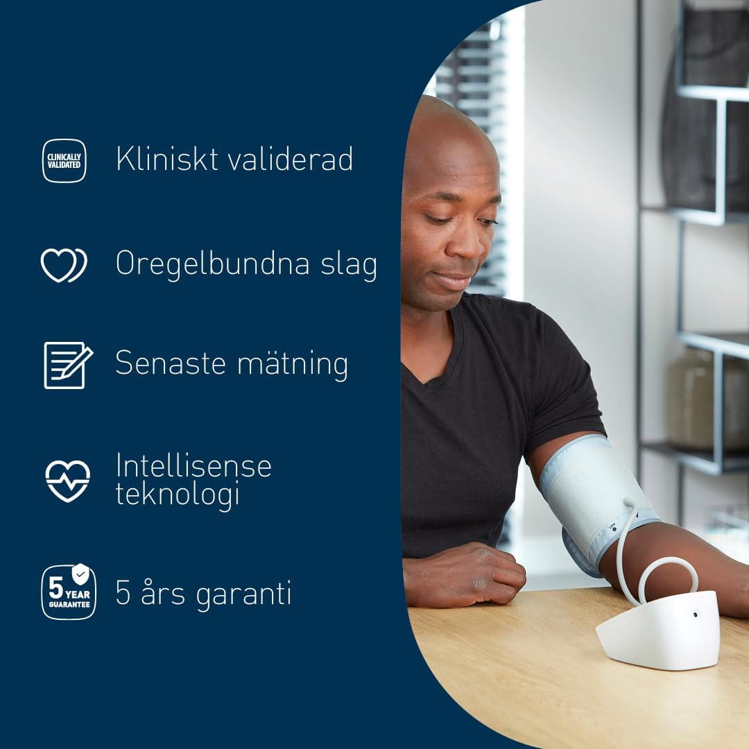 OMRON X2 Basic - Automatisk blodtrycksmätare för överarmen.
