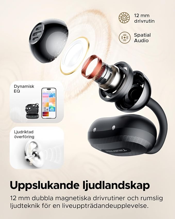 truefree C10 trådlösa hörlurar