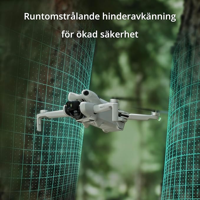 DJI Mini 4 Pro Fly More Combo med DJI RC 2 (fjärrkontroll på skärmen)