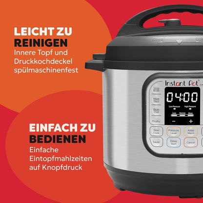 Instant Pot Duo 7 i 1 multifunktionell tryckkokare
