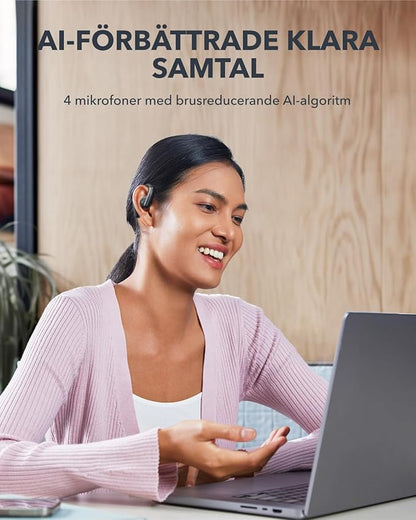 soundcore by Anker, AeroFit öppna hörlurar
