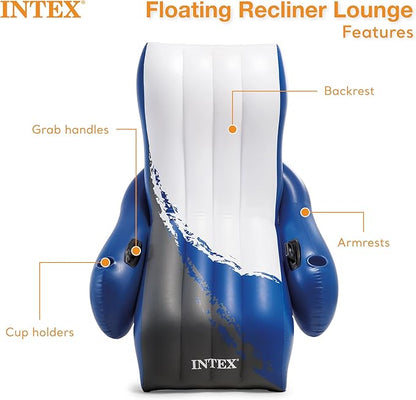 Floating Recliner uppblåsbar lounge, 180 x 150 cm