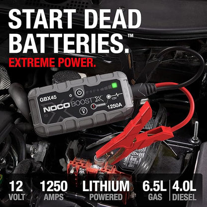 NOCO Boost X GBX45 1250A 12V UltraSafe Litium-Starthjälp